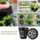 600 Pack 2 Inch Net Cups Slotted Mesh Wide Lip Filter Plant Net Pot Bucket Basket for Hydroponics 7