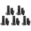 300 Pack 2 Inch Net Cups Slotted Mesh Wide Lip Filter Plant Net Pot Bucket Basket for Hydroponics 1
