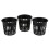 45 Pack 4 Inch Net Cups Slotted Mesh Wide Lip Filter Plant Net Pot Bucket Basket for Hydroponics 5