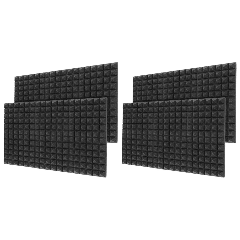 24Pcs 30X30x5cm Sound Insulation Insulation Foam For Recording Studio Piano Room Sound Insulation Foam 4762224699069