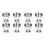 12X Egg Cups Set Stainless Steel Eggs Hard Boiled Eggs and Soft Tray Tool Holders Kitchen, Silver 2