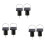 Solar Hanging Display Motor Rotating Small Motor Solar Energy Wind Spinner Motor Multi-Purposes Rotatable Hook 6Pcs 1
