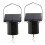Solar Hanging Display Motor Rotating Small Motor Solar Energy Wind Spinner Motor Multi-Purposes Rotatable Hook 6Pcs 2