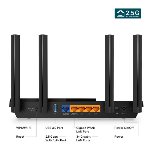 TP-LINK TP-LINK Archer AX55 Pro Wi-Fi 6 AX3000 router 2