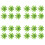 180 Pieces Green Tropical Coconut Palm Tree Paper Umbrellas Picks Cocktail Parasols Cupcake Picks for Hawaiian Party 1