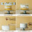 2 Set Acrylic Round Cake Disk Set - Cake Discs Circle Base Boards with Center Hole - Comb Scrapers (4 Patterns) 3