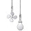 8x Ceiling Fan Pull Chain Fan Extension Chain Fan Chain Pulls Decorative 12 Inch Ceiling Fan Chain Extender Ornament D 2