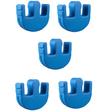 5X Elderly Bed Turn Over Assistant Bedsore Pad Turn Over Nursing Device Side Lying Turn Over Pad U Pillow -Blue