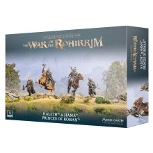 Games Workshop Warhammer Middle-Earth SBG: Haleth & Hama Princes of Rohan 30-89 - Tabletop Miniatures Wargame