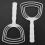 3X Meat Scraper Bone Dust Scraper Bone Scraper White Scraper Bone Dust Remover Square Bone Dust Scraper 5