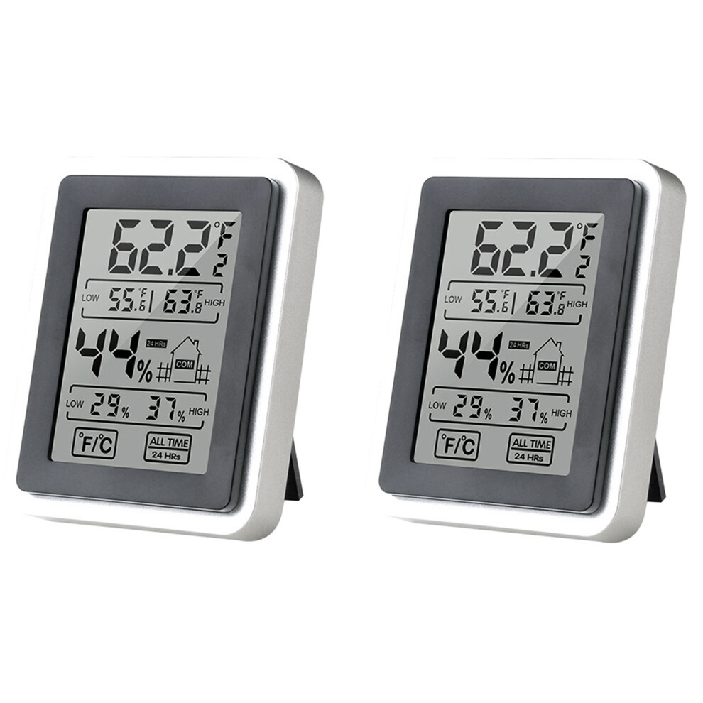 Tlily 3X Lcd Digital Thermometer Hygrometer Temperature Indoor Convenient Temperature Sensor Humidity Meter Gauge Instruments