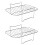 2X Rack for Ninja DZ201/DZ401 Foodi Accessories Stainless Steel Multi-Layer Stackable Dehydrator Rack 1
