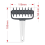 2X Pizza Needle Roller Dough Puncher Bread Needle Pizza Roller Pie Slice Bakeware Accessories 6