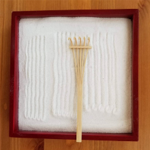 12X Mini Japanese Rake Bamboo Tool Set, Wooden Sand Play Therapy Toy Kit