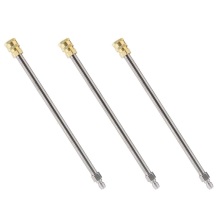 3X Pressure Washer Extension Rod 17-Inch Stainless Steel 1/4 Inch Quick-Connect Electric Washer Nozzle