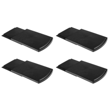 4X Kitchen Sink Sliding Coffee Tray Mat, Under-Cabinet Equipment Coffee Machine Toaster Countertop Storage Moving Rack