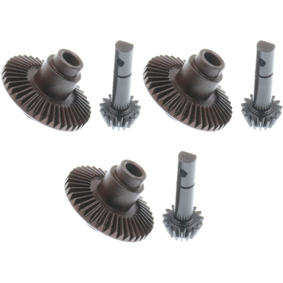 3X Heavy Duty Helical Bevel Gear 40T 15T For 1/10 D90 Gelande Ii Yota Axle Ring&Pinion Gear 4762149475786