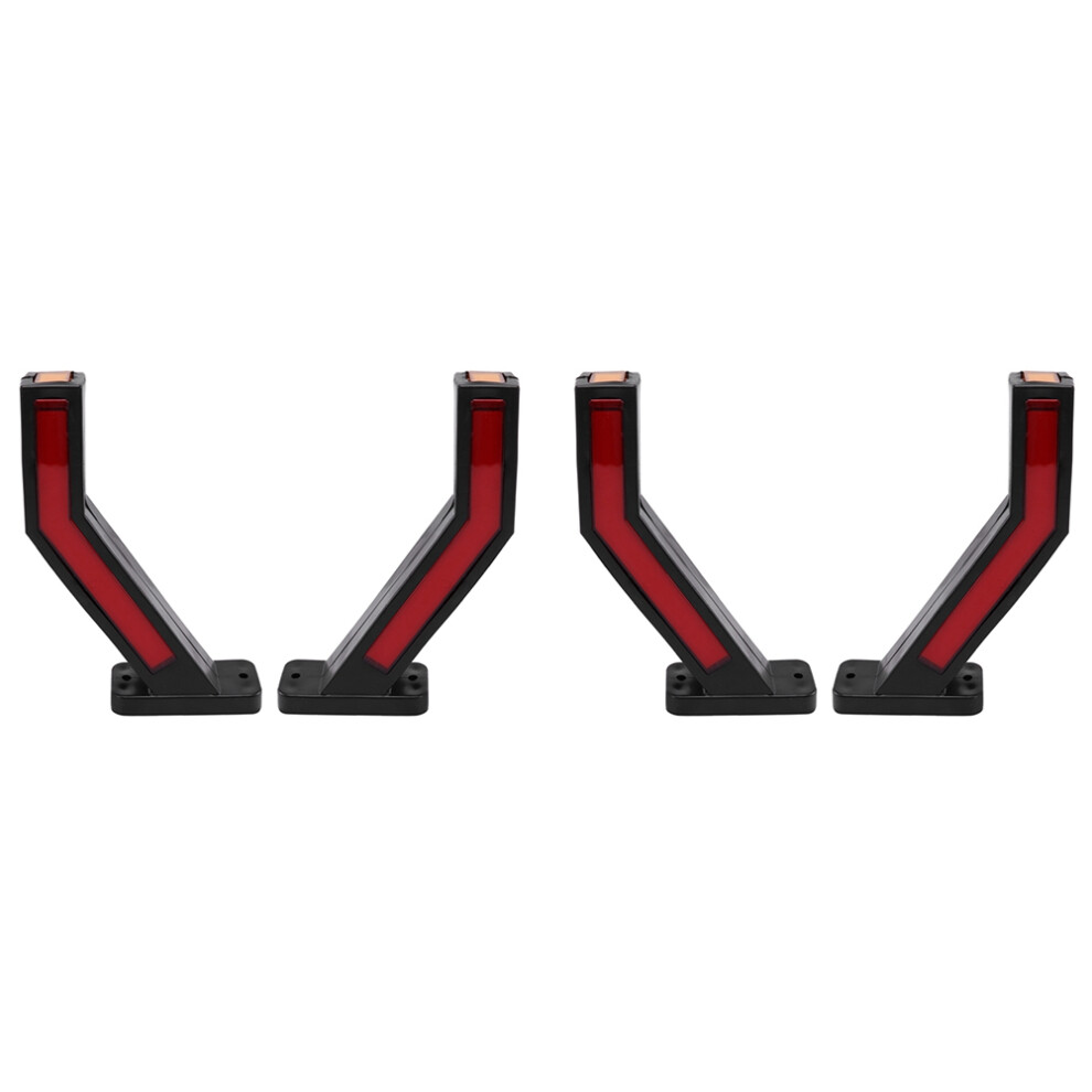 4X Trailer Led Side Marker Ing Outline Marker Truck Van Led S For Trailer 12-24V Light 4762224624047