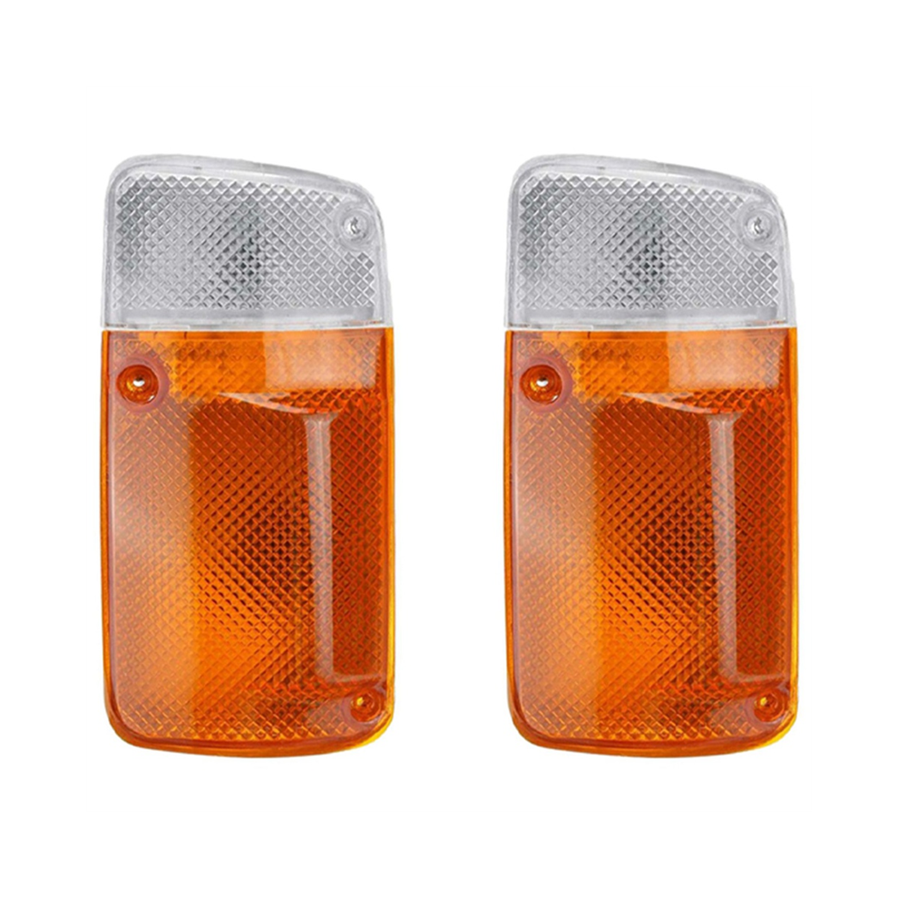 2X Left Corner Indicator Signal Lamp Replace For Patrol Y60 1987-1994 B6125-01J00 Light 4762149428782