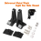 4X Universal Brackets Mounting LED Base Brackets for LED Light Bar Side Mount Bracket 4