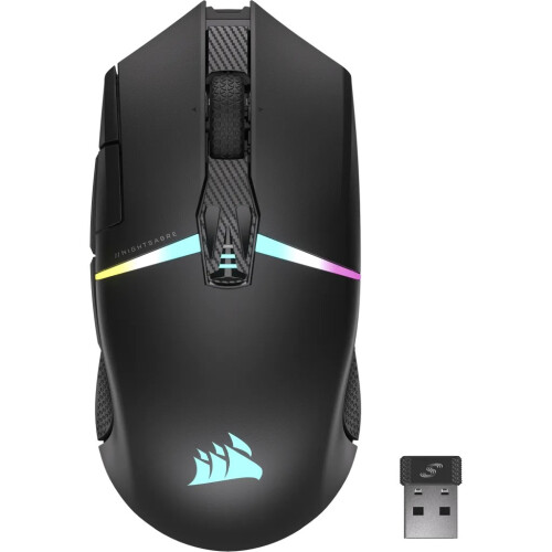 Corsair Corsair CH-931B011-EU mouse Gaming Right-hand RF Wireless + Bluetooth Optical 26000 DPI