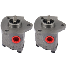 2X Hydraulikpumpe TOP-13A Niedrige Dreieck-Zykloidenpumpe Industrielle hydraulische Zahnradschmierpumpe Dreieck-Ölpumpe