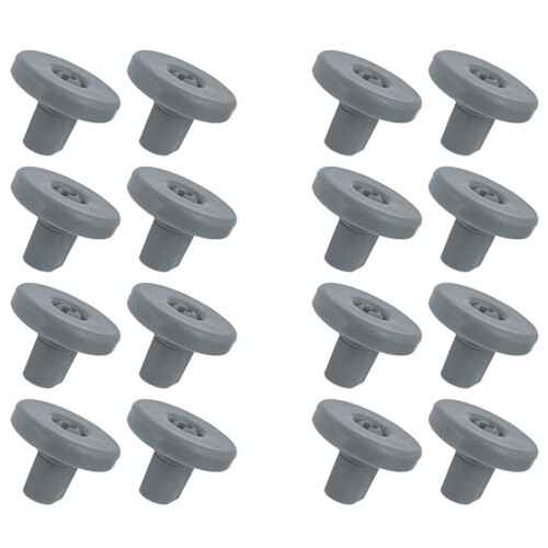 16X Basket Rollers for Dishwasher,Dishwasher Wheels Lower Basket Wheel for FAVORIT Dishwasher