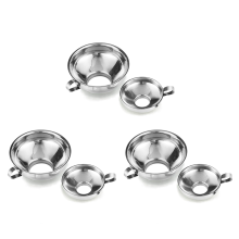 Canning Funnel, 6 Pack Stainless Steel Canning Supplies Kitchen Funnel Mason Jar Funnel Canning Funnel
