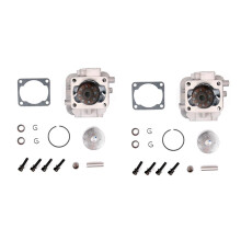 2X 4 Bolt 32Cc Engine Cylinder Kit for Rovan Zenoah Engine for 1/5 Km Rv Baja 5B 5T 5Sc Rc Car Parts