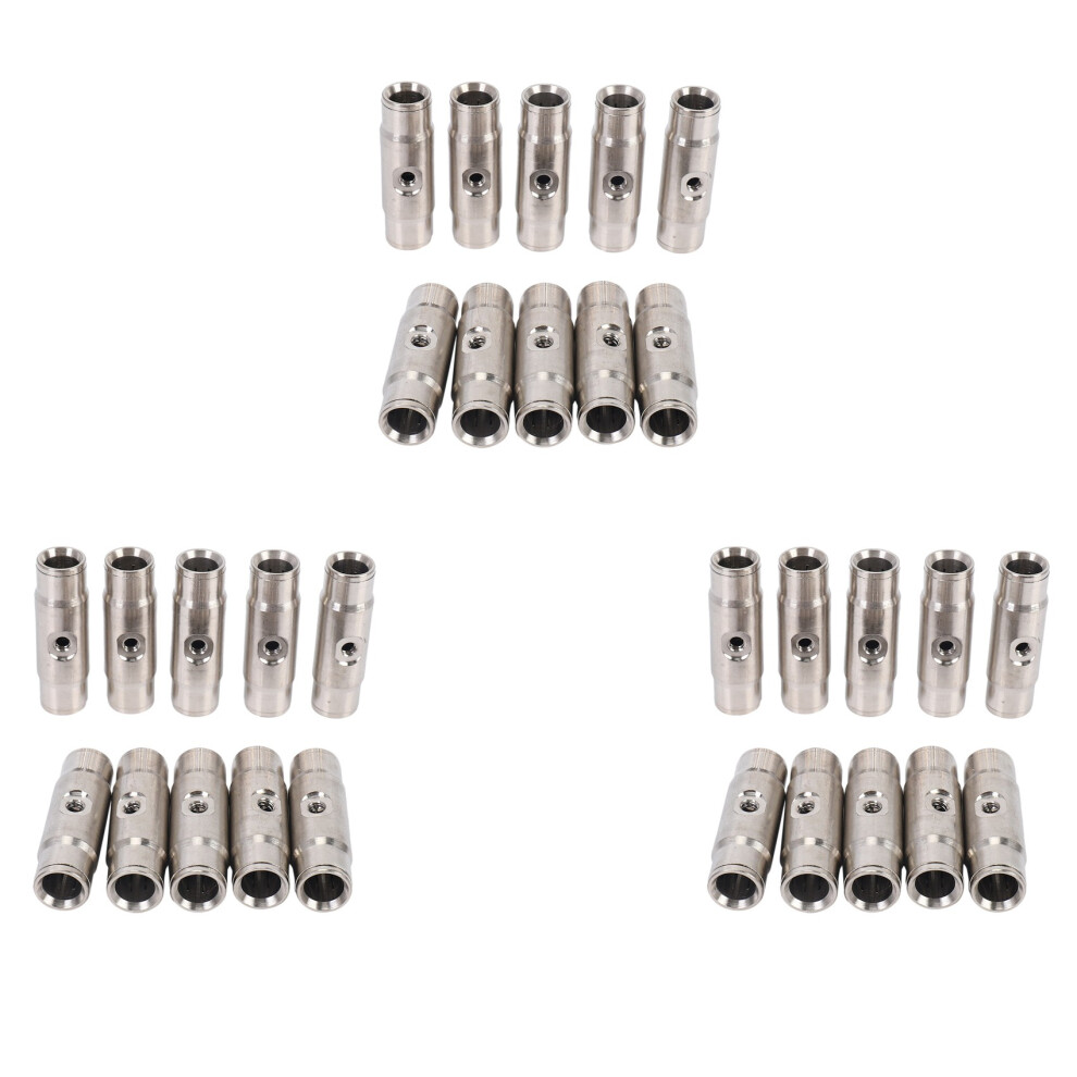 30 Stuks 3/8 Inch Lok Misting Nozzle Koppelings-T-Stukken 10/24 Unc 1000 Psi Snelkoppeling-image