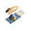 2X CH341T Μονάδα δύο σε ένα USB σε I2C IIC UART USB σε TTL Μονό τσιπ σειριακή θύρα λήψης 3