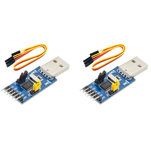 2X CH341T Μονάδα δύο σε ένα USB σε I2C IIC UART USB σε TTL Μονό τσιπ σειριακή θύρα λήψης