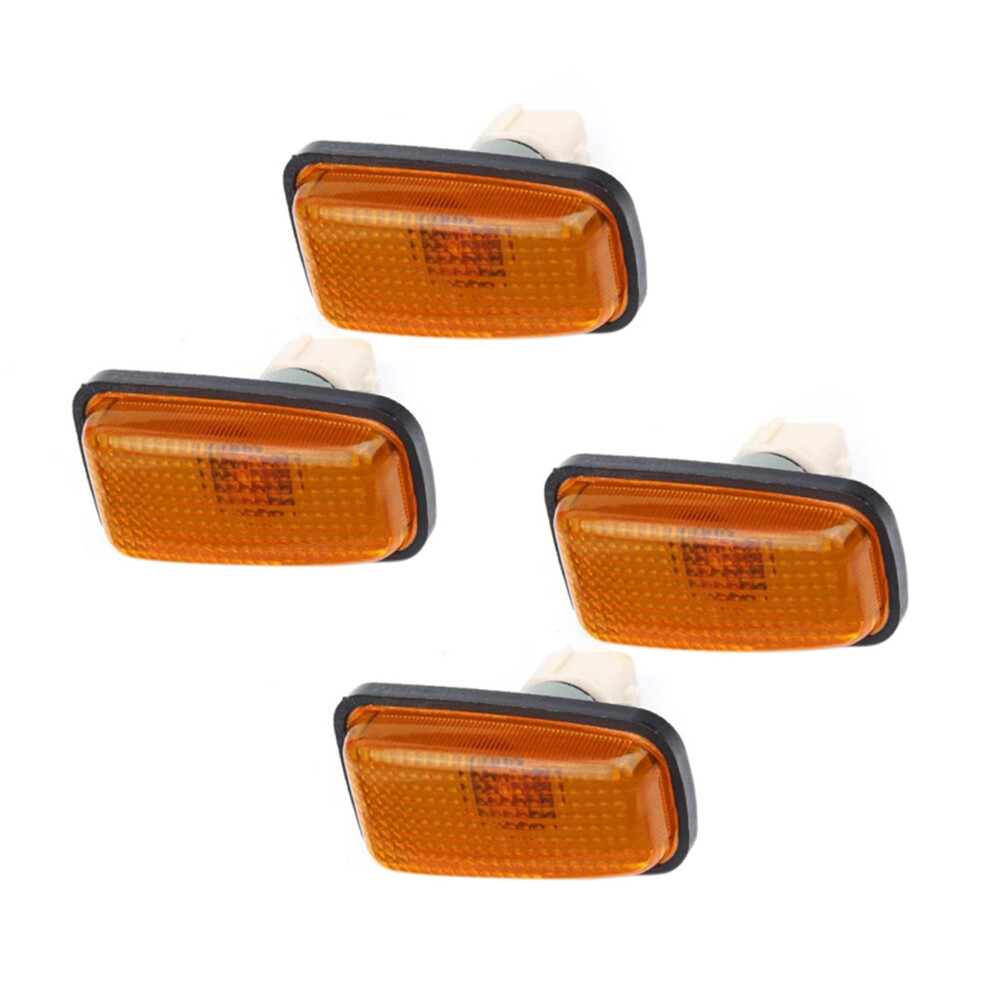 4X Car Side Marker Repeater Lamp Indicator For 106 306 406 806 108 Light 4762149444331