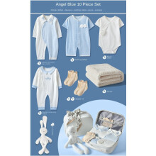 ORiTi Newborn Baby Gifts Set Newborn Layette Gifts Set Baby Boys Gifts Premium Cotton Baby Clothes Accessories Set