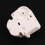 Motor de passo VDO 2X 15V metal branco com eixo de ferro e motor de instrumento VDO 6