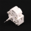 Motor de passo VDO 2X 15V metal branco com eixo de ferro e motor de instrumento VDO 8