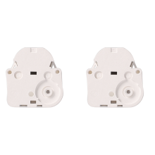 2X 15V kovový biely krokový motor VDO so železnou hriadeľou, prístrojový motor VDO