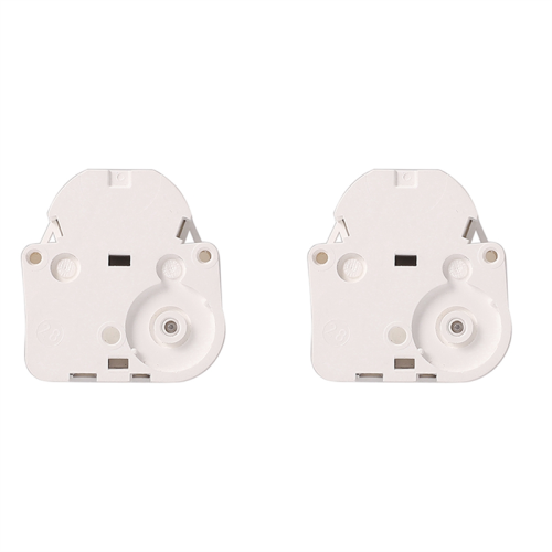 Motor de passo VDO 2X 15V metal branco com eixo de ferro e motor de instrumento VDO
