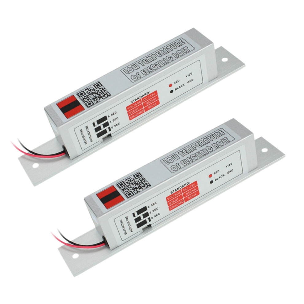 2X Elektrisch Nachtschootslot Met Nc-Modus-image