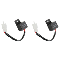 2X 12V LED-relaisindicatorrelais Motorfietsbelastingindicator LF1-S-PIN MAX 150W 2 PIN