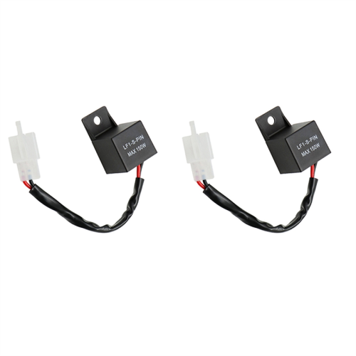 2X 12V LED ρελέ ένδειξης ρελέ ένδειξης φορτίου μοτοσικλέτας LF1-S-PIN MAX 150W 2 PIN