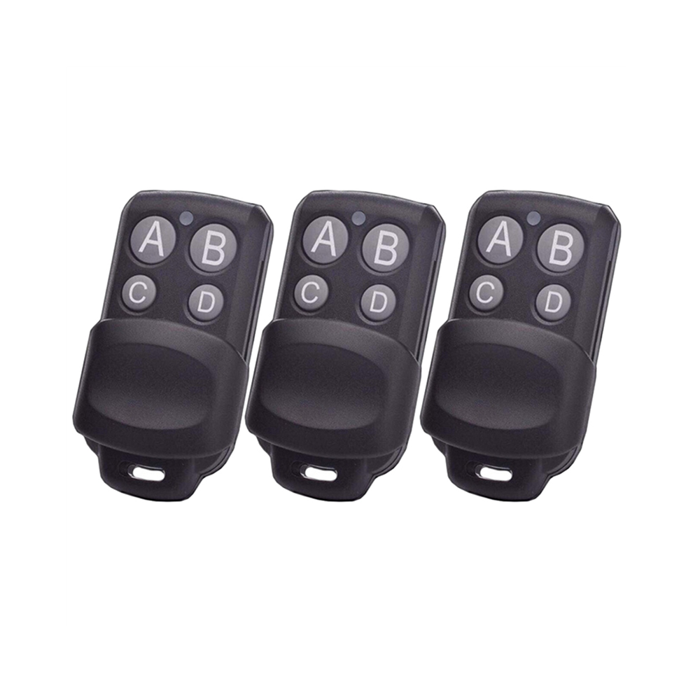 3X Ab038 Wireless Rf Remote Control 433Mhz Electric Gate Garage Door Remote Control Key Controller 4762224623101