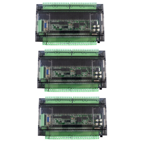 2X FX3U 48MR RS485 (Real Time Clock) 24 Input 24 Relay Output 6 Analog Input 2 Analog Output Plc Controller