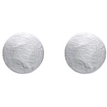 2X Car Steering Wheel Sunshade Side Window Shade Silver Coated Cloth Steering Wheel Cover Sunscreen Insulation