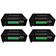 4X H802RA 4 porty (4096 pikseli) Kontroler DMX Artnet Kontroler WS2801 WS2811 Artnet Kontroler pikseli