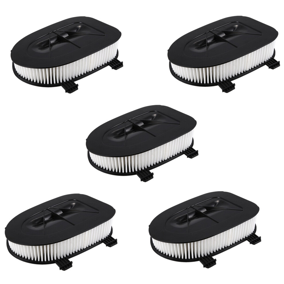 5X Car Air Filter For X3 X5 X6 F25 F15 E72 E71 E70 2.0-3.0L 13717811026 Black 4762224672321