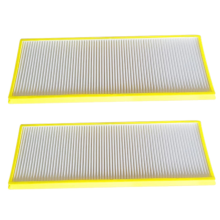 Filtro de cabine 2X 1770813 CU37001 1913500 para máquinas de construção de caminhões e ar condicionado