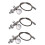 3X PCP Air Fill Station Charging Adapter for Diving Cylinders with G5/8 Inch Din Adaptor and 50cm Spring Hose 1