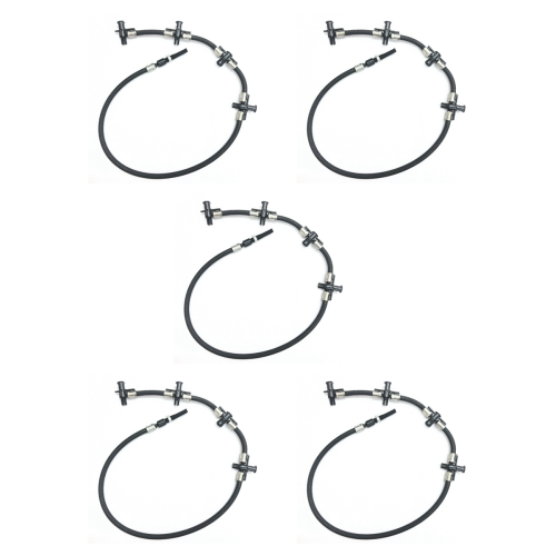 5X A6460700932 6460700932 Fits for Sprinter 2.2 Fuel Leak Off Pipe Fuel Tank Line Hose Pipe Injector Hose