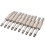 6.35mm Mono Amplifier Plug 1/4Inch Male Mono Monaural Jack Audio Cable Connector Plug Microphone 30Pcs 4